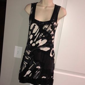 Express Dress. Size XS. Black gray and white